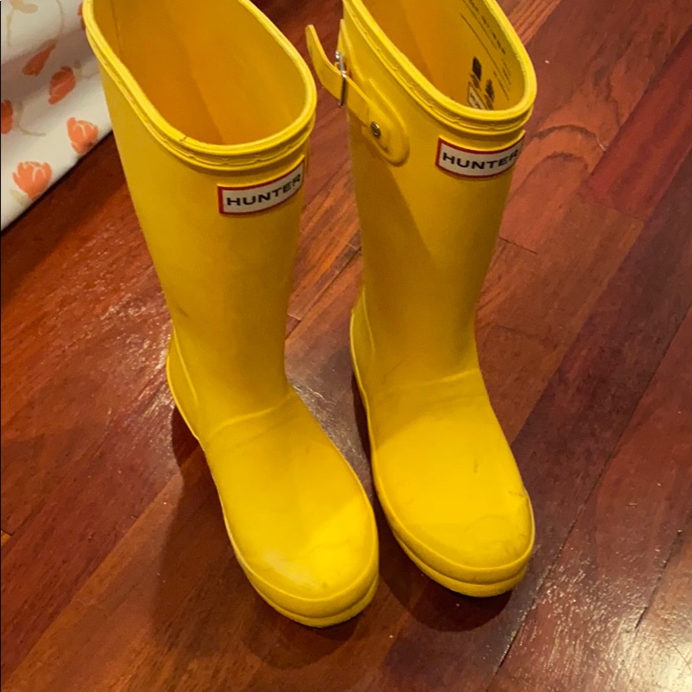 Kids hunter rain boots